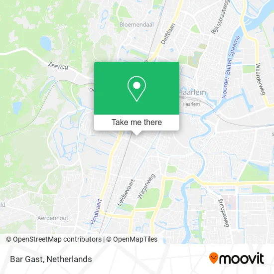 Bar Gast map