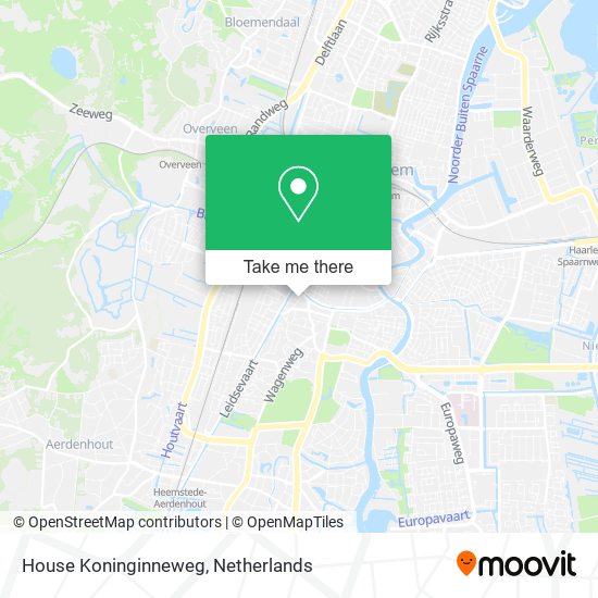 House Koninginneweg map