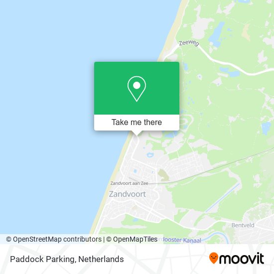 Paddock Parking map