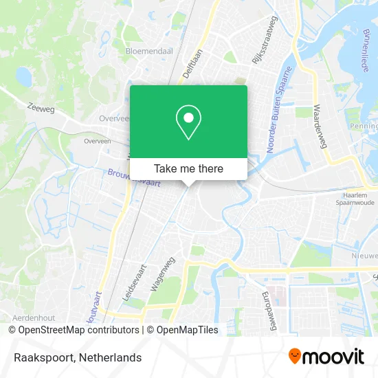 Raakspoort map