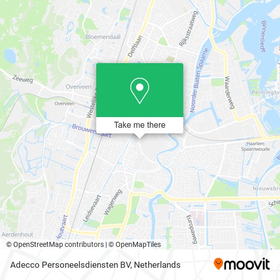 Adecco Personeelsdiensten BV map