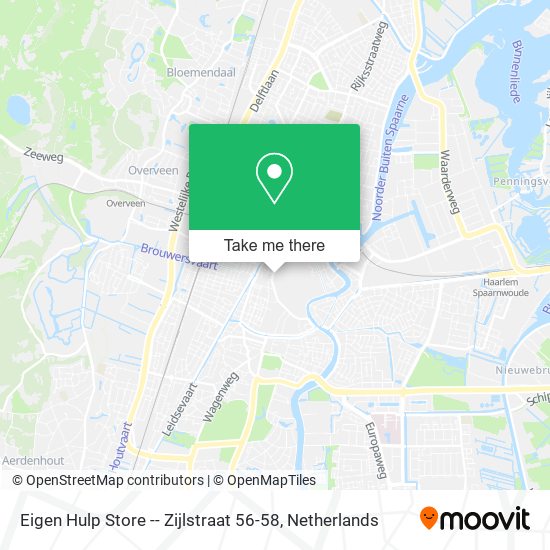 Eigen Hulp Store -- Zijlstraat 56-58 map