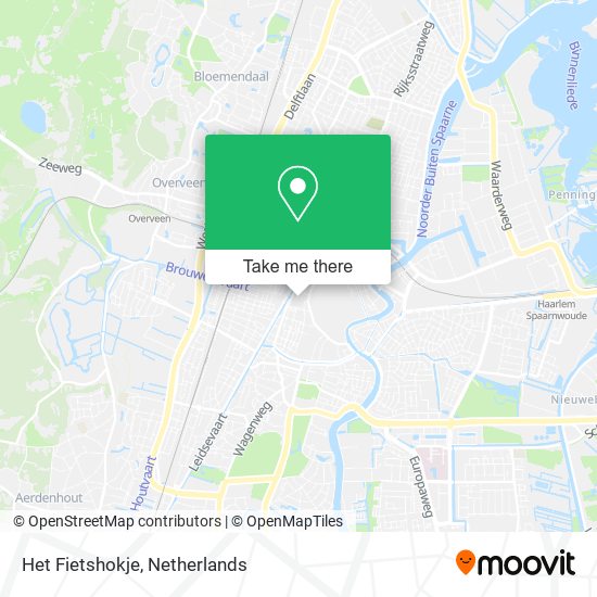 Het Fietshokje map