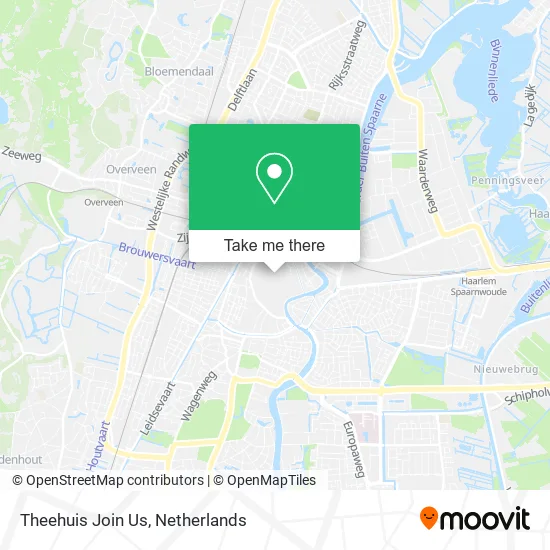 Theehuis Join Us map