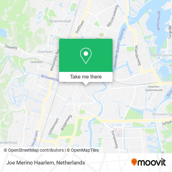 Joe Merino Haarlem map