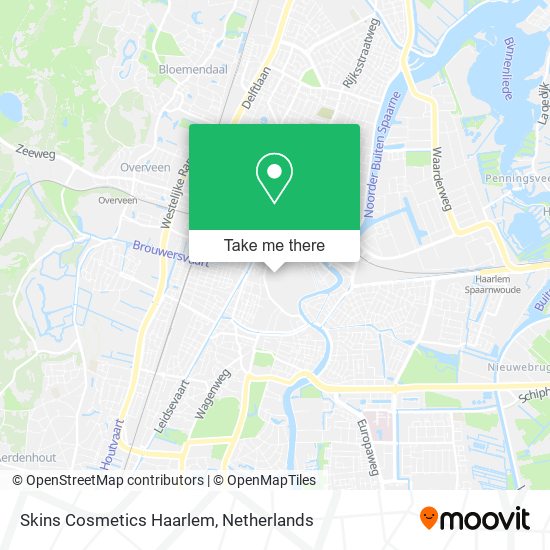 Skins Cosmetics Haarlem map