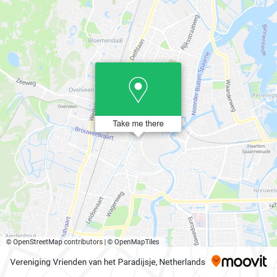 Vereniging Vrienden van het Paradijsje map
