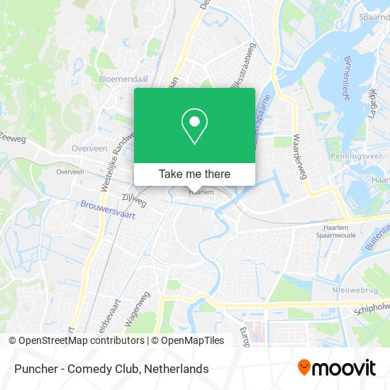 Puncher - Comedy Club map
