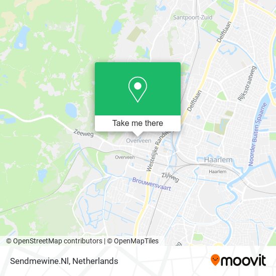 Sendmewine.Nl map