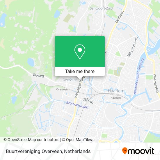 Buurtvereniging Overveen map