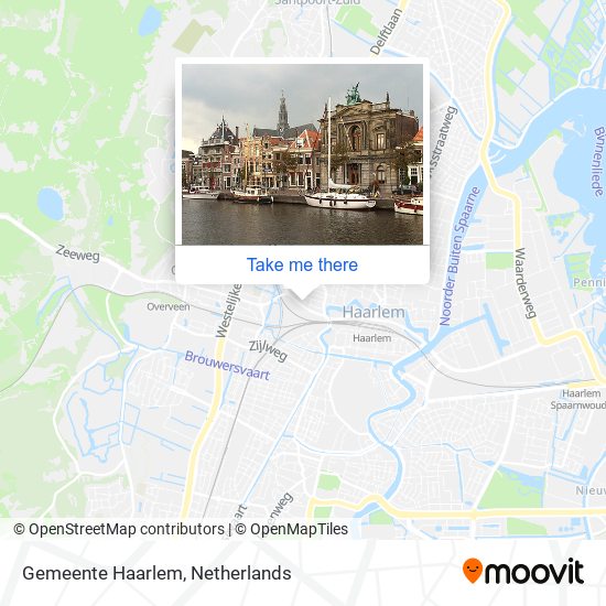 Gemeente Haarlem map