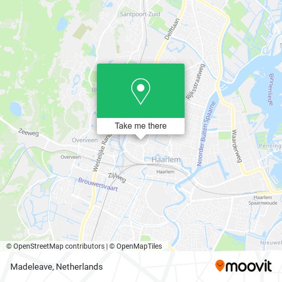 Madeleave map