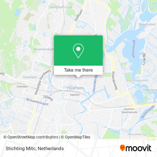 Stichting Mitc map