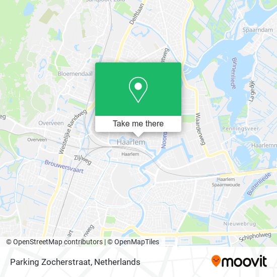 Parking Zocherstraat Karte