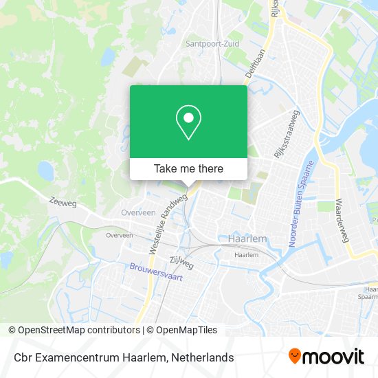 Cbr Examencentrum Haarlem map