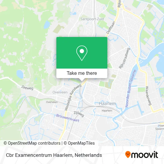 Cbr Examencentrum Haarlem map