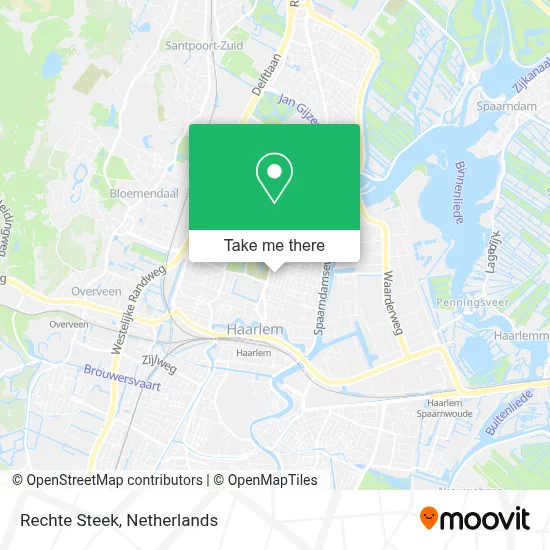 Rechte Steek Karte