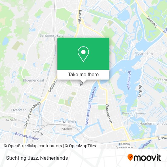 Stichting Jazz map