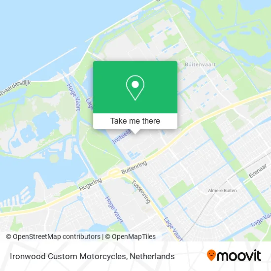 Ironwood Custom Motorcycles map