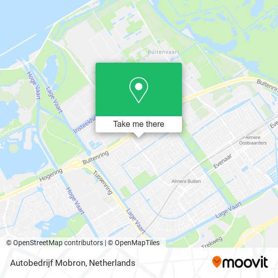 Autobedrijf Mobron map