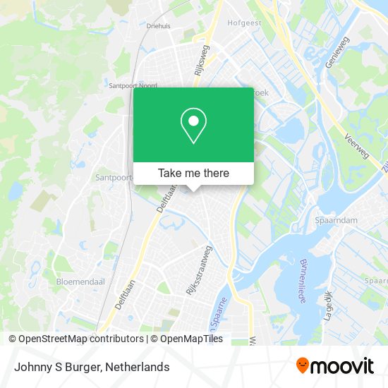 Johnny S Burger map