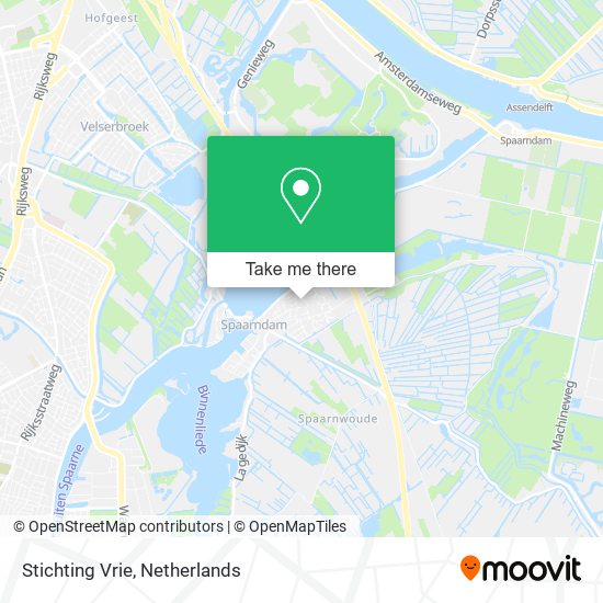 Stichting Vrie map