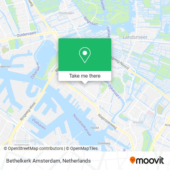 Bethelkerk Amsterdam Karte