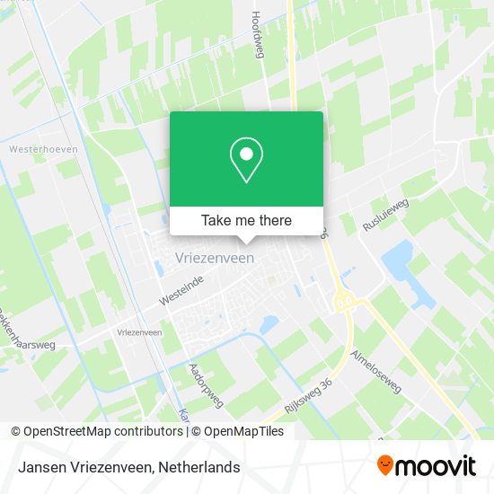 Jansen Vriezenveen Karte