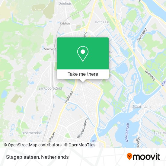 Stageplaatsen map