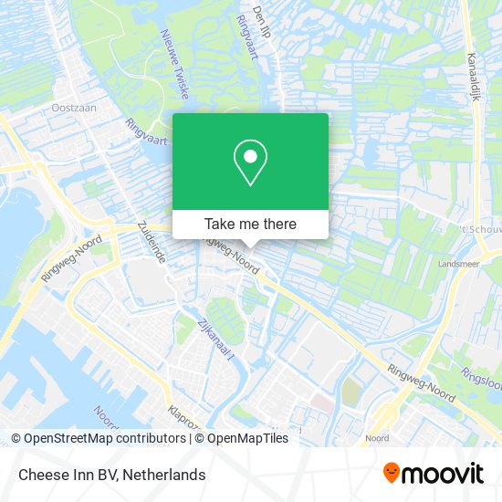Cheese Inn BV map