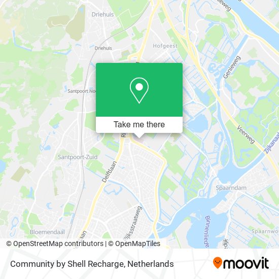 Community by Shell Recharge map