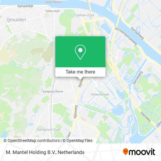 M. Mantel Holding B.V. map