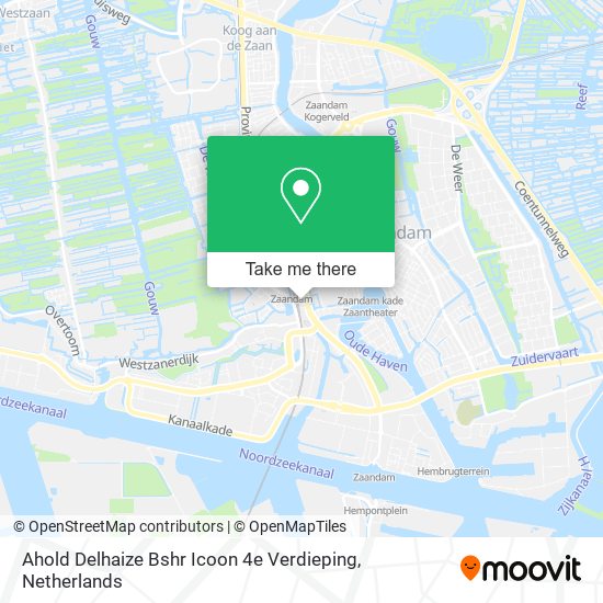 Ahold Delhaize Bshr Icoon 4e Verdieping map