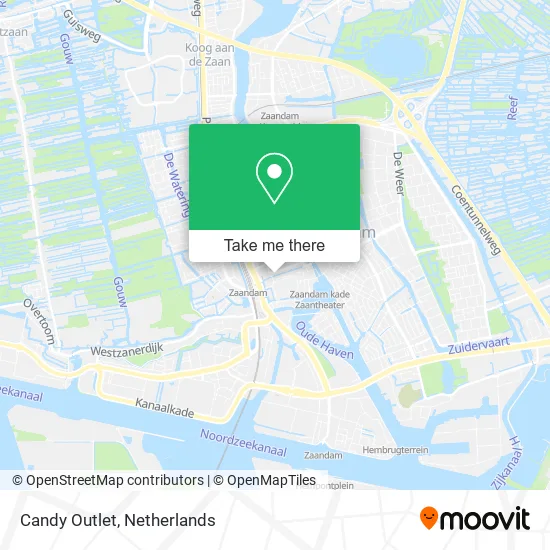 Candy Outlet map
