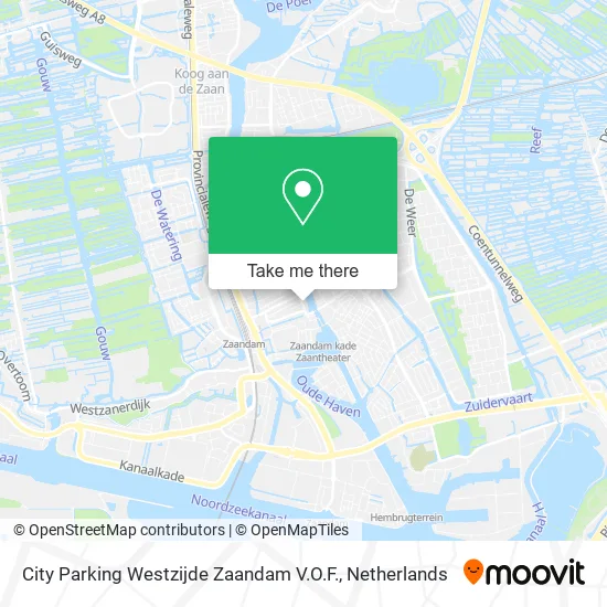 City Parking Westzijde Zaandam V.O.F. map