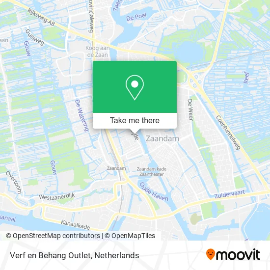 Verf en Behang Outlet map