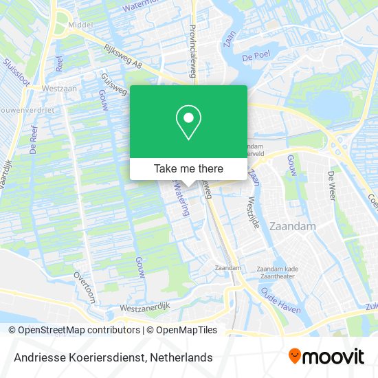 Andriesse Koeriersdienst map