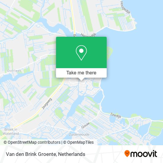 Van den Brink Groente map