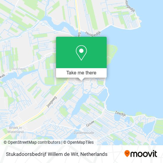 Stukadoorsbedrijf Willem de Wit map