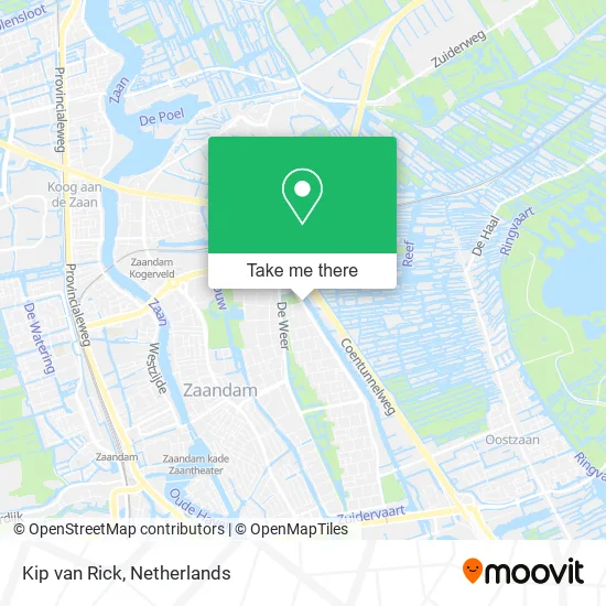 Kip van Rick map