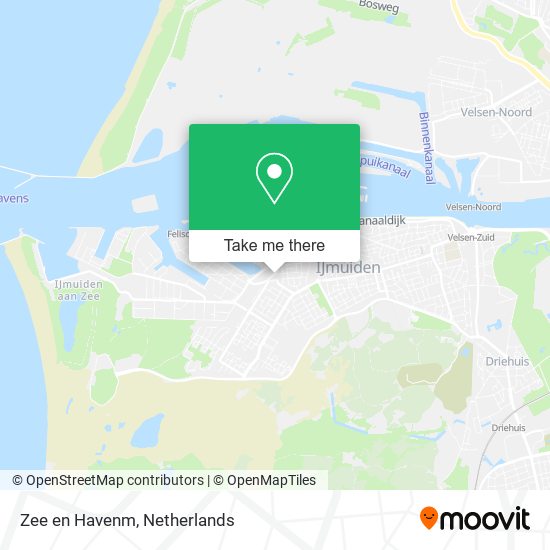 Zee en Havenm map