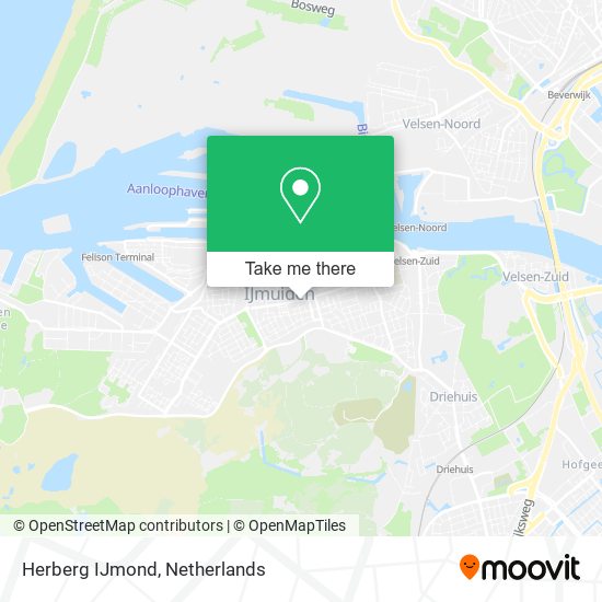 Herberg IJmond Karte