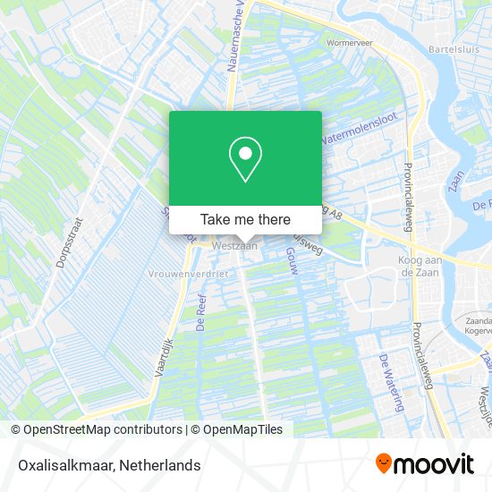 Oxalisalkmaar map