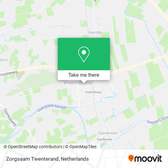 Zorgsaam Twenterand map