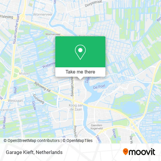 Garage Kieft map