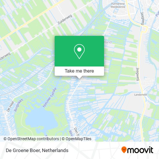 De Groene Boer map