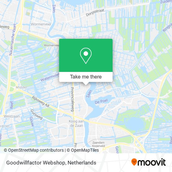 Goodwillfactor Webshop map