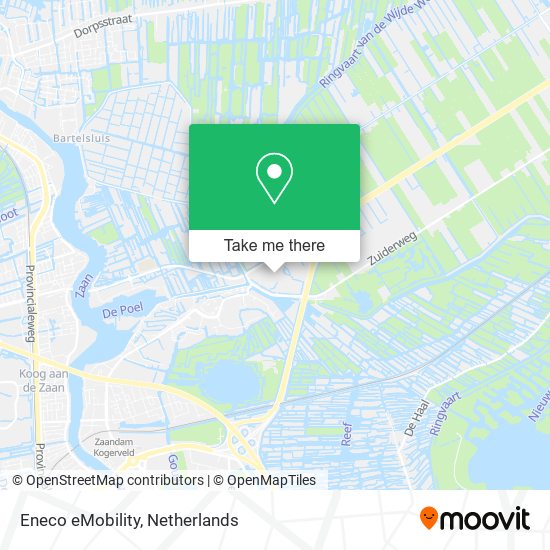 Eneco eMobility map