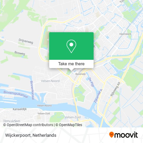 Wijckerpoort map