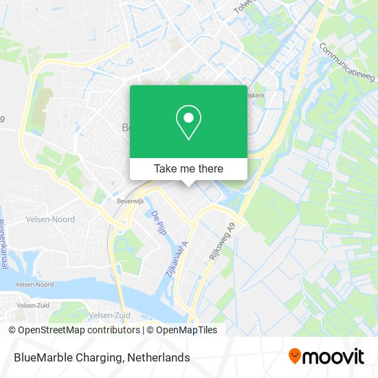 BlueMarble Charging map